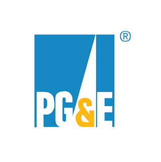 PG&E logo.